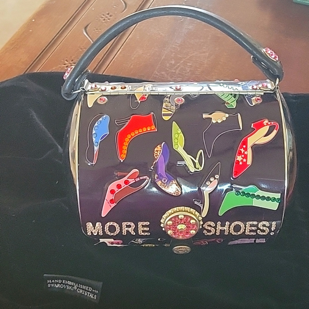 Unique RoadFlair "More Shoes" Metal Handbag